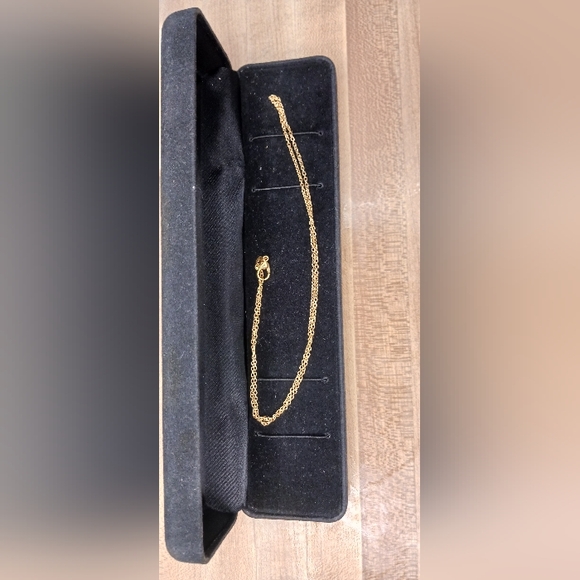 Authentic CHANEL Charm/Pull on Unbranded Gold over .925 chain - Picture 4 of 4